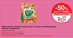 Monoprix Michel & augustin petits beurre apéritif comté a.o.p offre