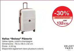 Monoprix Valise valise “delsey” flânerie offre
