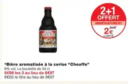 Monoprix Chouffe bière aromatisée à la cerise offre