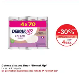 Monoprix Demak up cotons disques duo+ offre