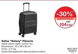 Monoprix Delsey valise flânerie offre
