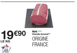 Monoprix Rôti viande bovine offre
