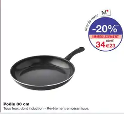 Monoprix Poêle 30 cm offre