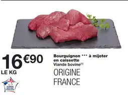 Monoprix Bourguignon à mijoter en caissette offre