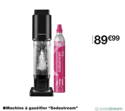 Monoprix Sodastream machine à gazéifier offre