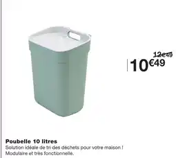 Monoprix Poubelle 10 litres offre