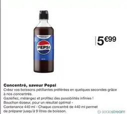 Monoprix Concentré saveur pepsi offre