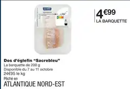 Monoprix Sacrebleu dos d'églefin offre