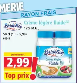 Norma Bridélice crème légère fluide offre