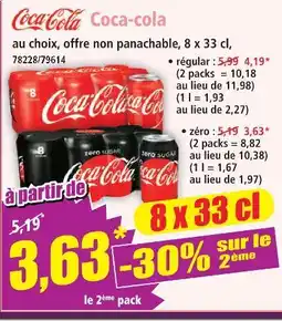 Norma Coca-cola régular offre