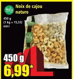 Norma Holy fruits noix de cajou nature offre