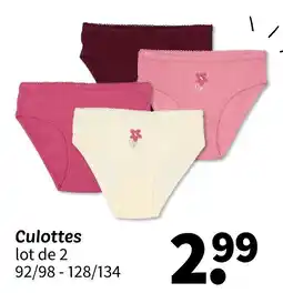 Wibra Culottes offre