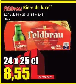 Norma Feldbrou bière de luxe offre
