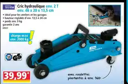 Norma Güde cric hydraulique env. 2 t env. 46 x 20 x 13,5 cm offre