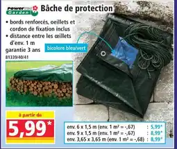Norma Powertec garden bâche de protection offre