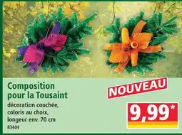 Norma Composition pour la toussaint offre
