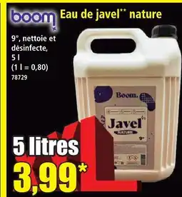 Norma Boom eau de javel nature offre