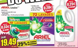 Norma Ariel lessive pods universal all in one offre