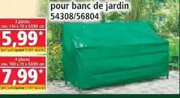 Norma Housse de protection pour banc de jardin offre