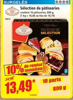 Norma Sélection de pâtisseries offre