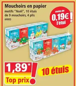 Norma Mouchoirs en papier offre