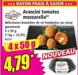 Norma Arancini tomates mozzarella offre