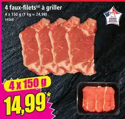 Norma 4 faux-filets à griller offre