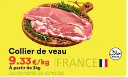 Hmarket Collier de veau offre