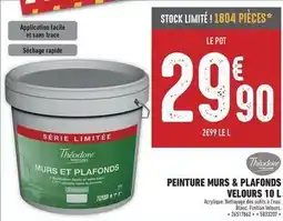 Brico Cash Facile - peinture murs & plafonds velours 10 l offre