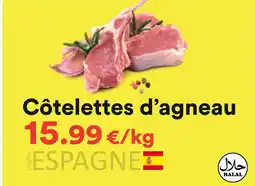 Hmarket Côtelettes d’agneau offre