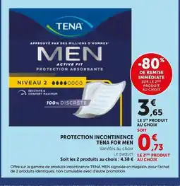 Bi1 Tena - protection incontinence offre