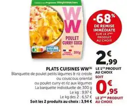 Bi1 Plats cuisines offre