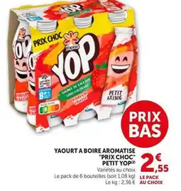 Bi1 Yop - yaourt a boire aromatise offre
