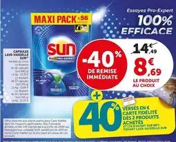 Bi1 Sun - capsules lave-vaisselle offre