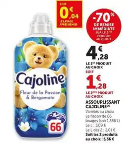 Bi1 Cajoline - assouplissant offre