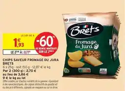 Intermarché Contact Jura - chips saveur fromage du offre