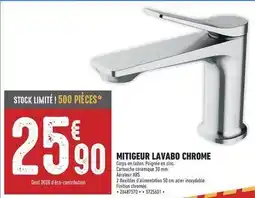 Brico Cash Mitigeur lavabo chrome offre