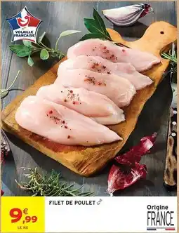 Intermarché Contact Filet de poulet offre