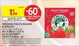 Intermarché Contact Infusion - fruits rouges offre