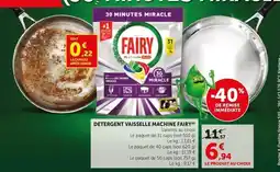 Bi1 Fairy - detergent vaisselle machine offre