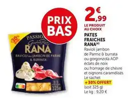 Bi1 Rana - pates fraiches offre