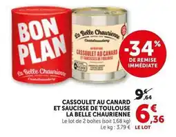 Bi1 Canard - cassoulet au et saucisse de toulouse offre