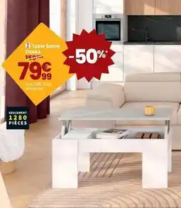 Conforama Table basse offre