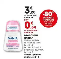 Bi1 Narta - deodorant offre