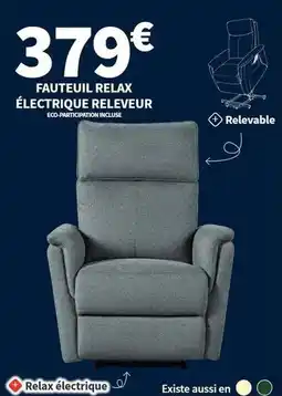 Conforama Fauteuil relax électrique offre