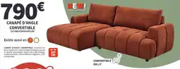 Conforama Canapé d'angle convertible offre