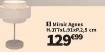Conforama Miroir agnes offre
