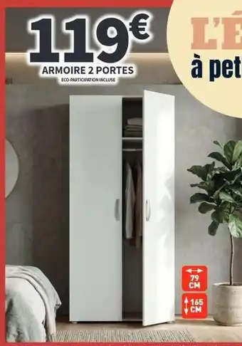 Armoire 2 portes