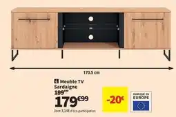 Conforama Meuble tv sardaigne offre