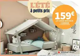 Conforama Lit todos 80200cm + sommier offre